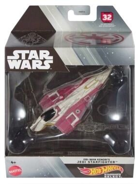 Star Wars Obi-Wan Kenobi’s Jedi Starfighter Hot Wheels Starships Select Diecast